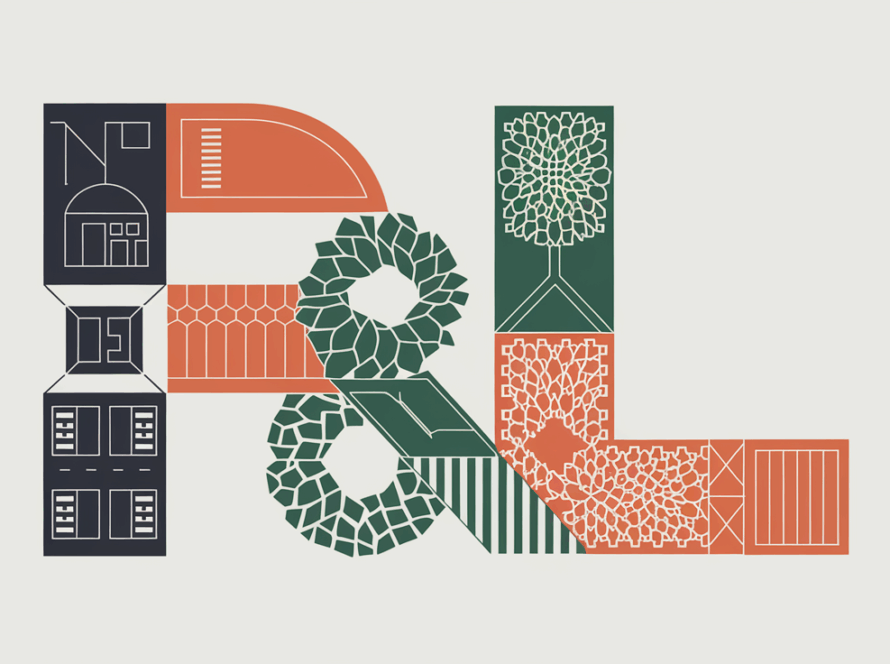 A stylized block illustration depicting the various components of a restaurant P&L statement.