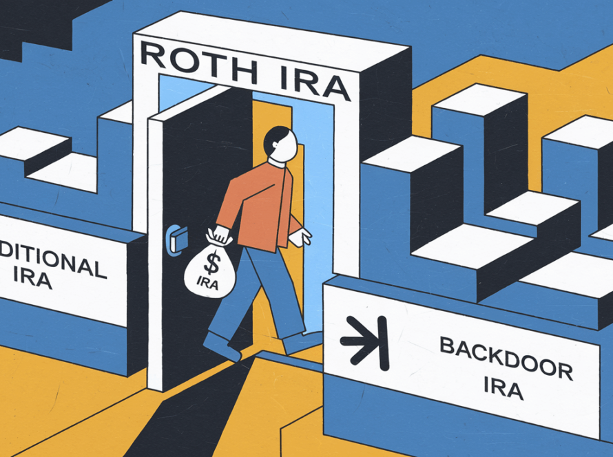 A person using the Backdoor Roth IRA strategy to bypass income limits.